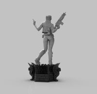 A428 - Comic character design, The Blue color bird character, STL 3D model design print download files