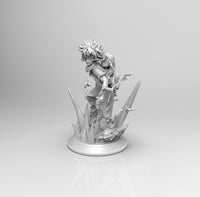 E378 - Anime character design statue, The Doku Suicide boy, STL 3D model design print download files