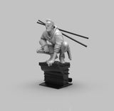 A401 - Comic Character design, A young boy from hell, STL 3D model design print download files