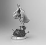 A388 - Comic character design, The Super guy , STL 3D model design print download files