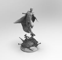 A388 - Comic character design, The Super guy , STL 3D model design print download files