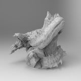 B094 - Jormungan dragon, Creature design, STL 3D design model print