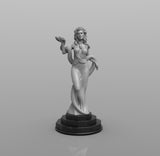 A439 - Legendary character design, The medusa female statue, STL 3D model design print download files