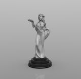 A439 - Legendary character design, The medusa female statue, STL 3D model design print download files