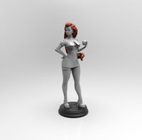 E239 - NSFW Female character design statue, The Jessie Hot Girl, STL 3D model design print download files