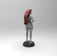 E239 - NSFW Female character design statue, The Jessie Hot Girl, STL 3D model design print download files
