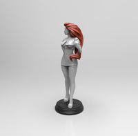 E239 - NSFW Female character design statue, The Jessie Hot Girl, STL 3D model design print download files