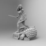 B105 - Marvel Superheroes 1973 , Red Sonja STL 3D model print files