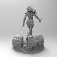 B105 - Marvel Superheroes 1973 , Red Sonja STL 3D model print files