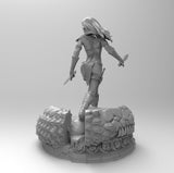 B105 - Marvel Superheroes 1973 , Red Sonja STL 3D model print files