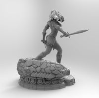 B105 - Marvel Superheroes 1973 , Red Sonja STL 3D model print files