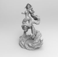 B103 - Comic Superheroes, Starfire Reborn, STL 3D model design print files