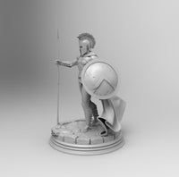 DL002 - Movie Character , Spartan Warrior 300 , Leonidas STL 3D model design print file
