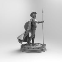 DL002 - Movie Character , Spartan Warrior 300 , Leonidas STL 3D model design print file