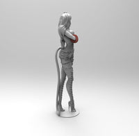 E388 - NSFW Comic character design, The Hell Girl with hot body 2type version, STL 3D model design print download files