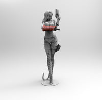 E388 - NSFW Comic character design, The Hell Girl with hot body 2type version, STL 3D model design print download files
