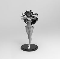 E393 - Games character design, The Granbluo Fantasia girl character design, STL 3D model design print download files