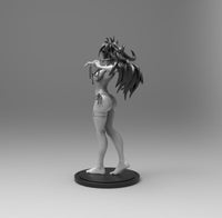 E393 - Games character design, The Granbluo Fantasia girl character design, STL 3D model design print download files