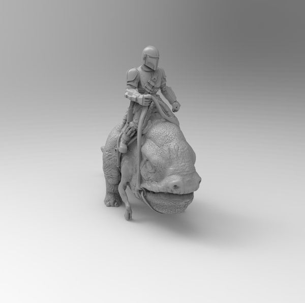 A085 - Starwars , The Mandalorian , STL 3D model design print download files