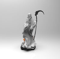 E242 - Female character design, The Ms Death with weopon, STL 3D model design print download files