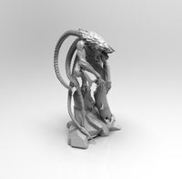 E432 - Legendary character design, The Mecha Shark character statue, STL 3D model design print  download files