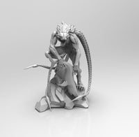 E432 - Legendary character design, The Mecha Shark character statue, STL 3D model design print  download files