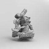 A107 - Comic character design, Guardian of the  Galaxy Heroes, The Rocket Bust, STL 3D model Design print