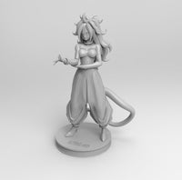 D005 - DBZ Android 21, Sexy Anime character, STL 3D model design print files