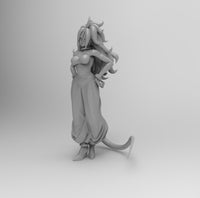 D006 - Anime character design, The DBZ Anime Character, Android 21, STL 3D model design print download files