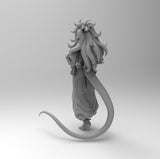 D006 - Anime character design, The DBZ Anime Character, Android 21, STL 3D model design print download files