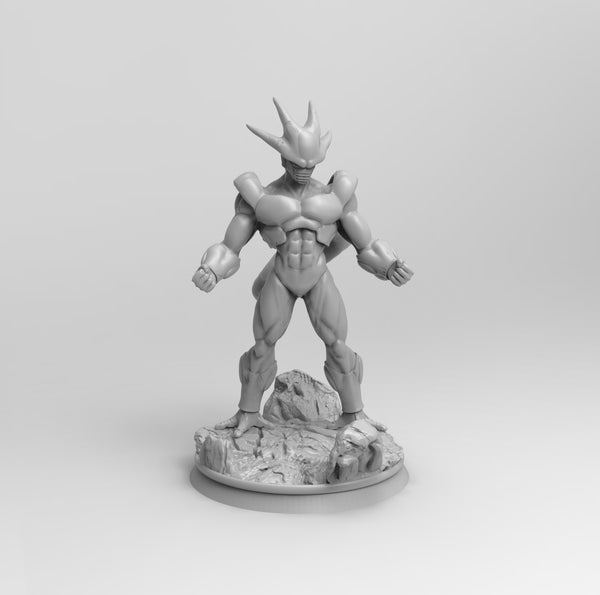 D007 - Anime character design, the DBZ Character, Cooler STL 3D model design print files