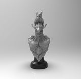 A170 - Anime Character design, The Evangelion unit 02 in Berserk Mode, 3D model design print download files