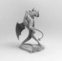 A118 - Female character design, Sexy demon Succubus, STL 3D model design print download files