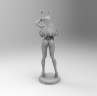 A126 - Sexy Bunny Girl 001 ( SFW / NSFW )  , STL 3D model design print files digital product