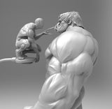 A495 - Comic character design, Shut your mouth mr green guy, STL 3D model design print download files