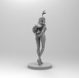 A127 - Bunny Girl 001, STL 3D model design print digital files