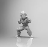 A567 - Anime character design, The Vege standing statue, STL 3D model design print download files