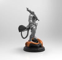 A389 - Comic character design, a hell guy love octopus, STL 3D model design print download files