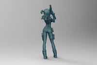C004 - Comic character design, the cute Bullma statue design,  STL 3D Model printable download file