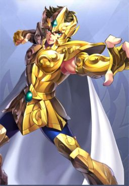 B039 - Saint Seiya Gold Aiolia Leo, STL 3D model design print