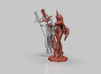 R027 - Legendary character design, TheSexy Anubis Girl Version 2type - STL 3D Model design download print files